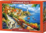 Puzzle Castorland 500 dílků Zátoka u bílého majáku