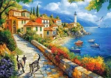 Puzzle Castorland 500 dílků Zátoka u bílého majáku