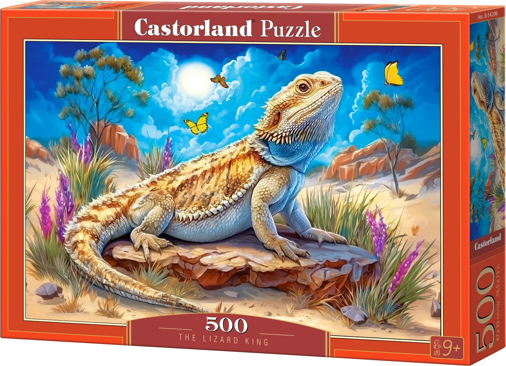 Puzzle Ještěří král 500 dílků CASTORLAND