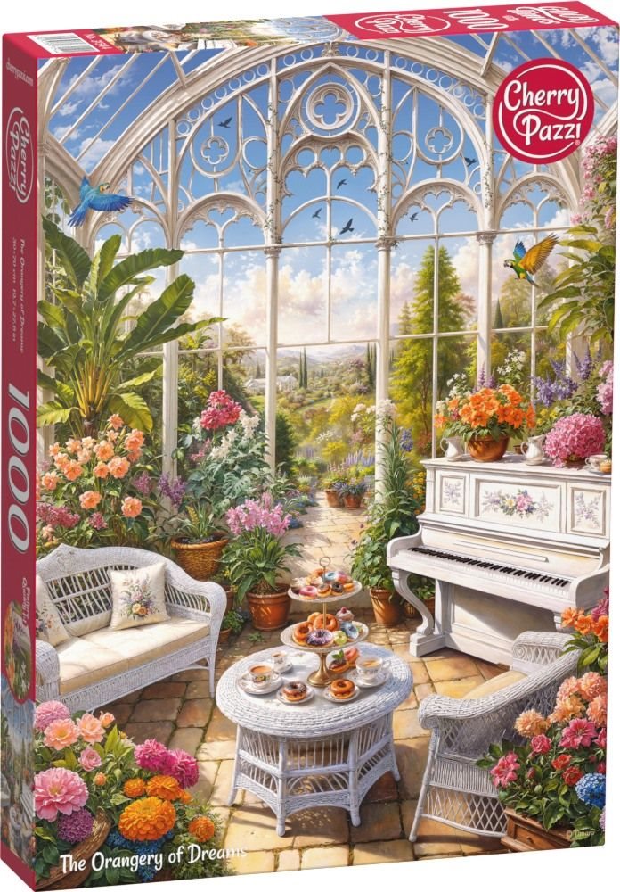 Cherry Pazzi puzzle Oranžerie snů 1000 dílků