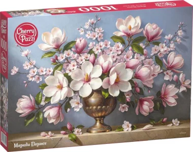 Puzzle Cherry Pazzi 1000 dílků Magnóliová elegance