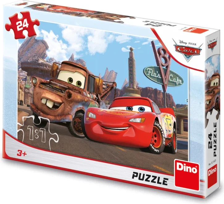Puzzle pro děti Dino 24 dílků Auta ve městě