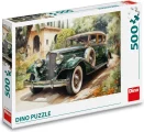Puzzle Dino 500 dílků Zelený Rolls-Royce