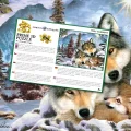 Puzzle s 3D efektem Prime 3D 100 dílků Vlčí souznění