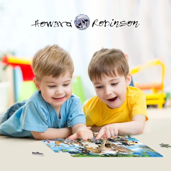Puzzle s 3D efektem Prime 3D 48 dílků Africký úsměv