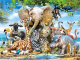 Puzzle s 3D efektem Prime 3D 48 dílků Africký úsměv