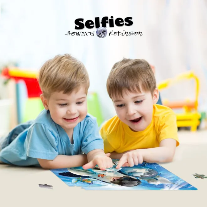 Puzzle s 3D efektem Prime 3D 48 dílků Podmořské selfie