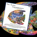 Dřevěné puzzle Prime3D 200 dílků Rybka