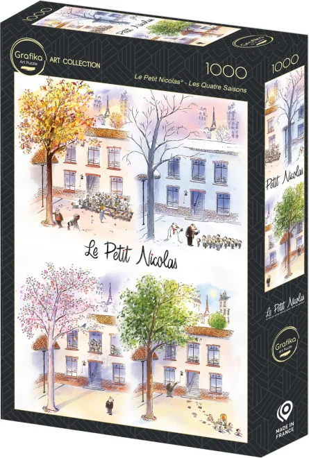 Puzzle Grafika 1000 dílků Mikulášovy patálie - Čtvero ročních období