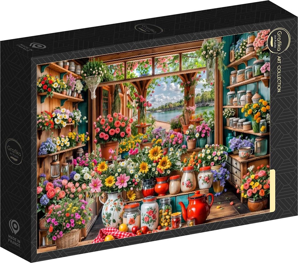 Puzzle Grafika 1000 dílků Květinový únik