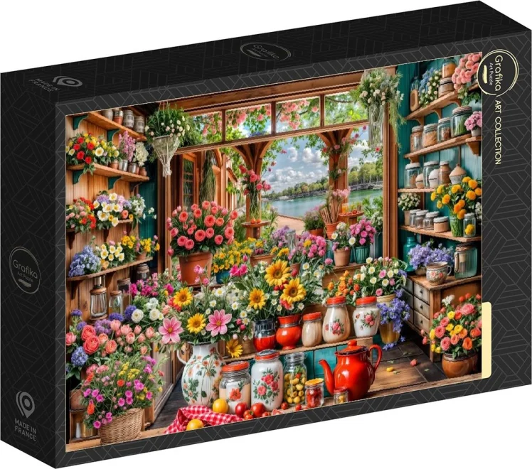 Puzzle Grafika 1000 dílků Květinový únik