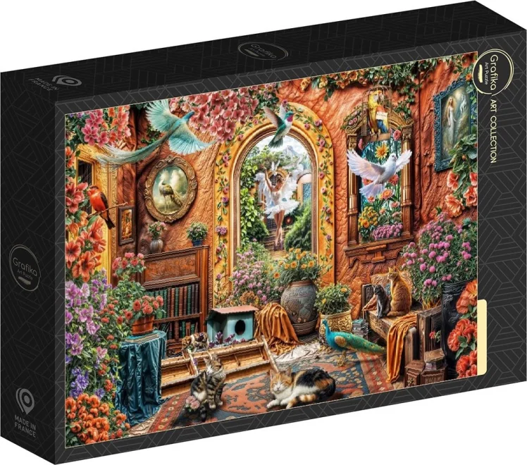 Puzzle Grafika 1000 dílků Okouzlující svět tanečnice