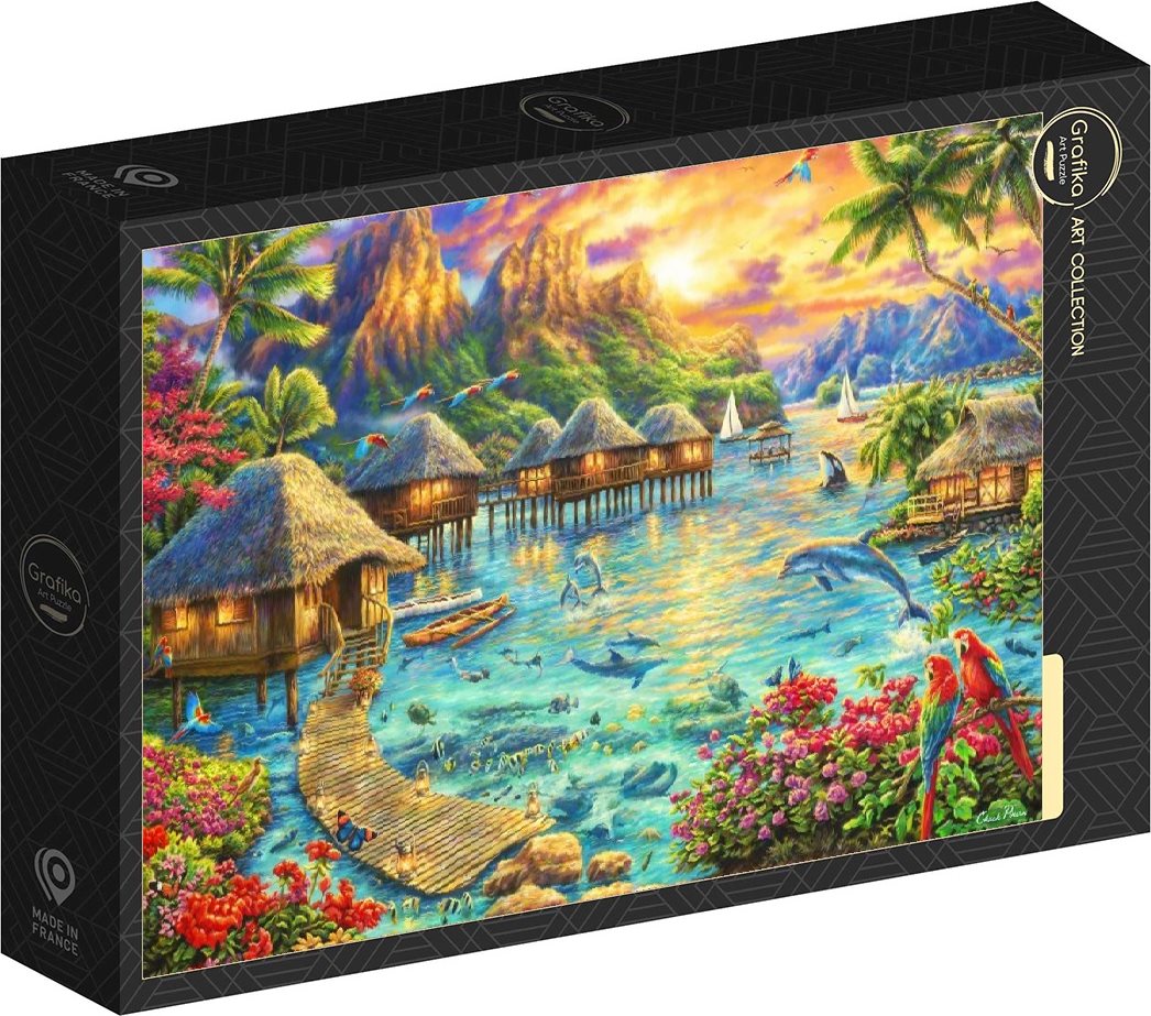 Grafika Art collection: Puzzle tropická oáza 1000 dílků