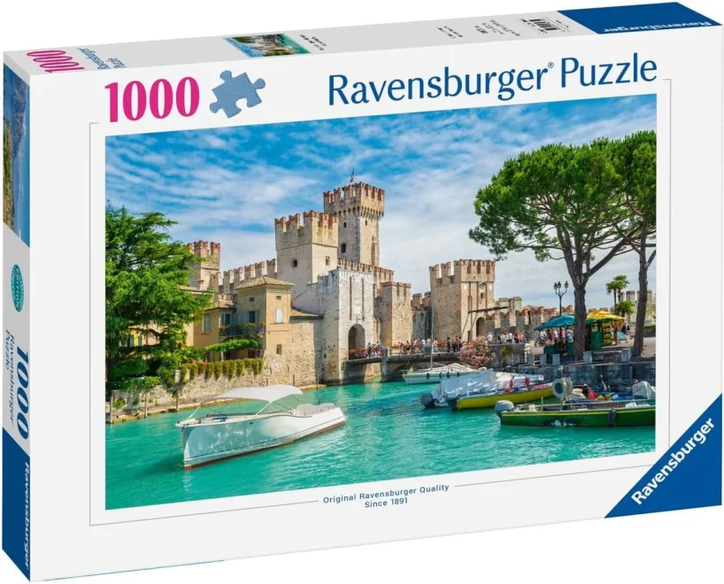 Puzzle Ravensburger 1000 dílků Lago di Garda, Itálie