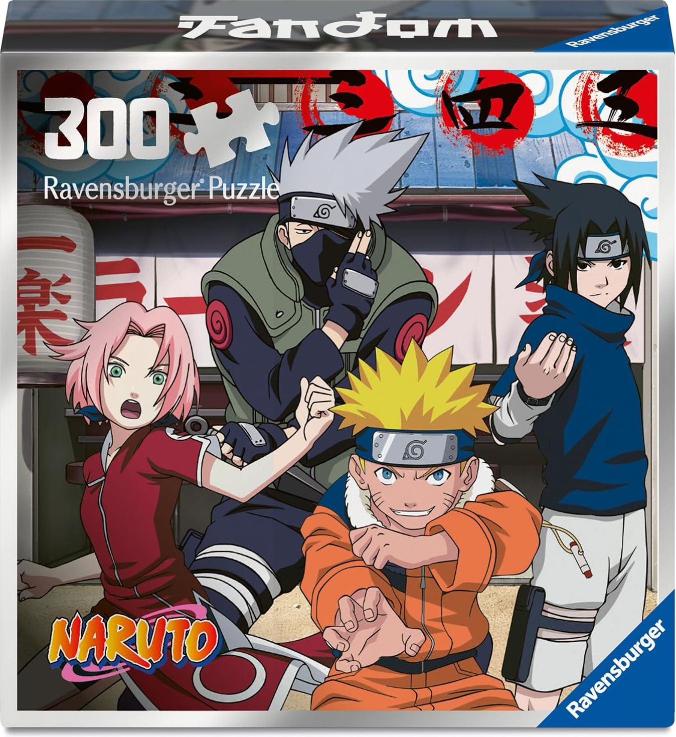 Ravensburger puzzle Naruto – Fandom kolekce, 300 dílků