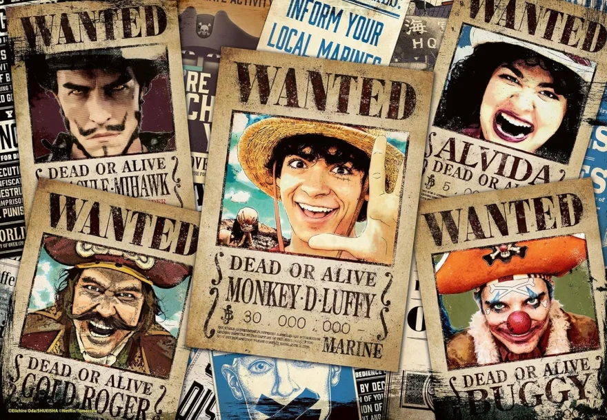 Puzzle Ravensburger 300 dílků One Piece: Wanted!