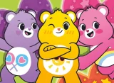 Oboustranné puzzle pro děti Lisciani MAXI 4x48 dílků Care Bears (s omalovánkami)
