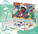 Oboustranné puzzle pro děti Lisciani MAXI 150 dílků Lilo & Stitch (s omalovánkou)