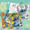 Oboustranné puzzle pro děti Lisciani MAXI 24 dílků Stitch (s omalovánkou)