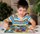 Puzzle pro děti Lisciani MAXI 60 dílků Hot Wheels Monster Trucks
