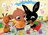 Puzzle pro děti Lisciani MAXI 24 dílků Bing: Kreslení