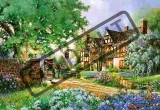 CASTORLAND Puzzle Starý zájezdní hostinec 2000 dílků