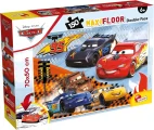 Oboustranné puzzle pro děti Lisciani MAXI 150 dílků Cars - Auta (s omalovánkou)