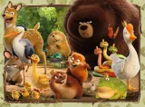 Puzzle pro děti Ravensburger 100 dílků XXL Na skok do divočiny