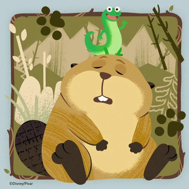 Puzzle pro děti Ravensburger 3x49 dílků Na skok do divočiny