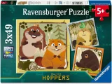 Puzzle pro děti Ravensburger 3x49 dílků Na skok do divočiny