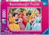 Puzzle pro děti Ravensburger 100 dílků XXL Disney Princezny