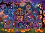 Puzzle pro děti Ravensburger 100 dílků XXL Párty v domě příšerek