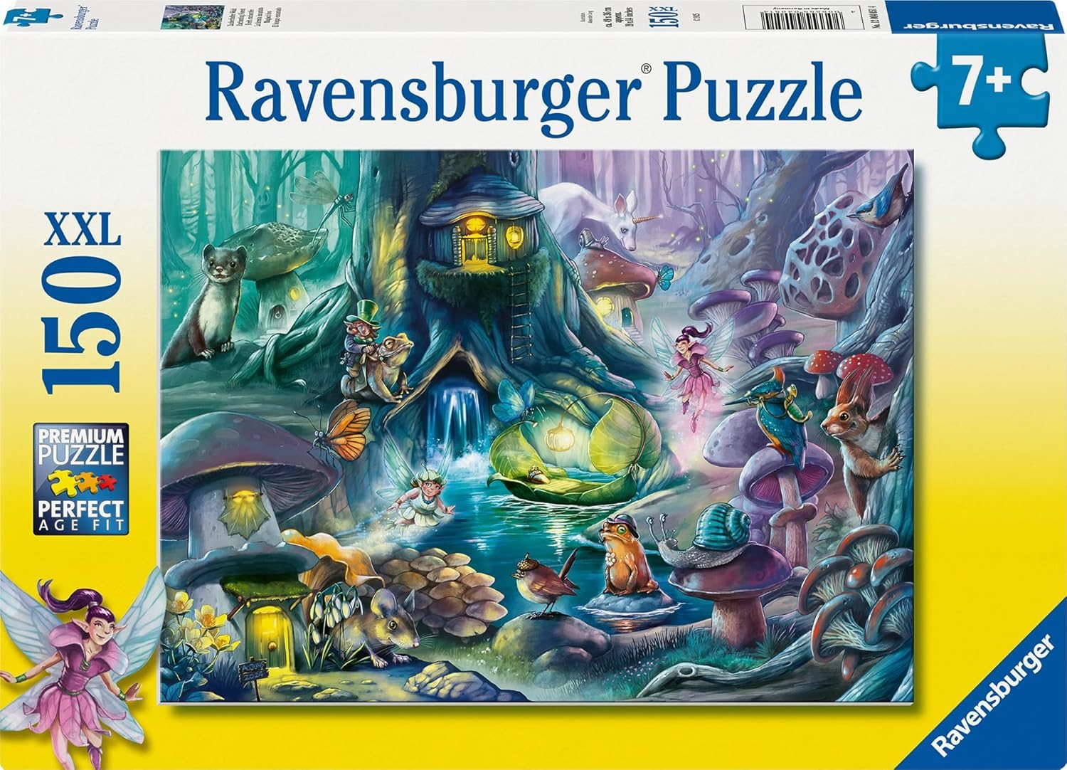 Puzzle pro děti Ravensburger 150 dílků XXL Kouzelný les