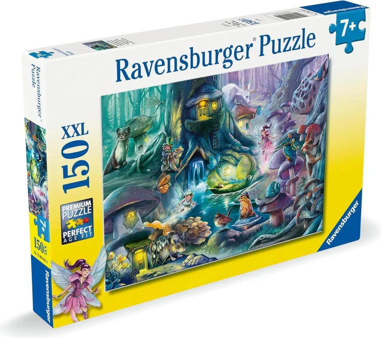 Puzzle pro děti Ravensburger 150 dílků XXL Kouzelný les