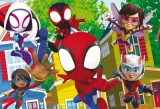 Oboustranné puzzle pro děti Lisciani Plus 24 dílků Spidey a jeho úžasní přátelé: Tohle je tým (s oma