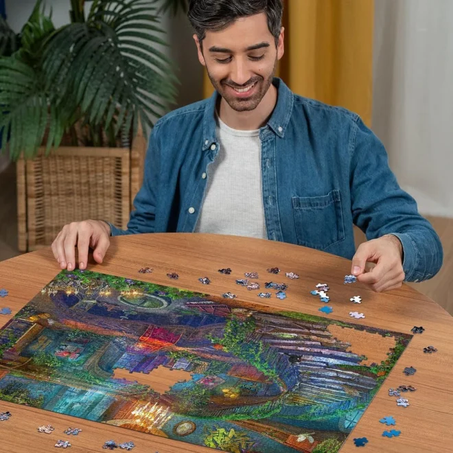 Puzzle Ravensburger 1000 dílků Abandoned: Volný hotelový pokoj