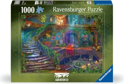 Puzzle Ravensburger 1000 dílků Abandoned: Volný hotelový pokoj