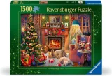 Puzzle Ravensburger 1500 dílků Štědrý večer