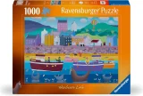 Puzzle Ravensburger 1000 dílků Život v přístavu