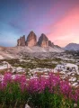 Puzzle Ravensburger 500 dílků Tři věže Lavareda, Dolomity