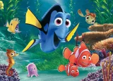 Oboustranné ECO puzzle Lisciani MAXI 24 dílků Hledá se Nemo (s omalovánkou)