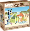 Oboustranné ECO puzzle Lisciani MAXI 24 dílků Bluey: Stan na pláži (s omalovánkou)