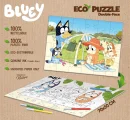 Oboustranné ECO puzzle Lisciani MAXI 24 dílků Bluey: Stan na pláži (s omalovánkou)