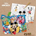 Oboustranné ECO puzzle Lisciani 24 dílků Myšák Mickey (s omalovánkou)