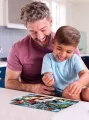 Oboustranné puzzle pro děti Lisciani 48 dílků Marvel Avengers (s omalovánkou)