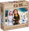 Oboustranné ECO puzzle Lisciani 48 dílků Ledové království (s omalovánkou)