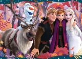 Oboustranné puzzle pro děti Lisciani 48 dílků Ledové království (s omalovánkou)