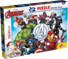 Oboustranné puzzle pro děti Lisciani 60 dílků Marvel Avengers (s omalovánkou)