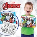 Oboustranné puzzle pro děti Lisciani 60 dílků Marvel Avengers (s omalovánkou)