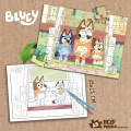 Oboustranné ECO puzzle Lisciani 48 dílků Bluey (s omalovánkou)
